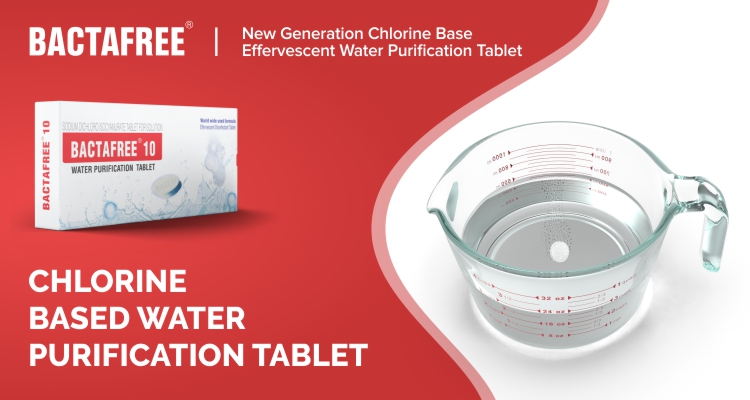 Chlorine Based Water Purification Tablet - Bactafree
