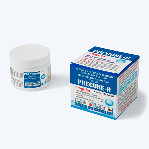 Hospital disinfectant and sanitizing tablet