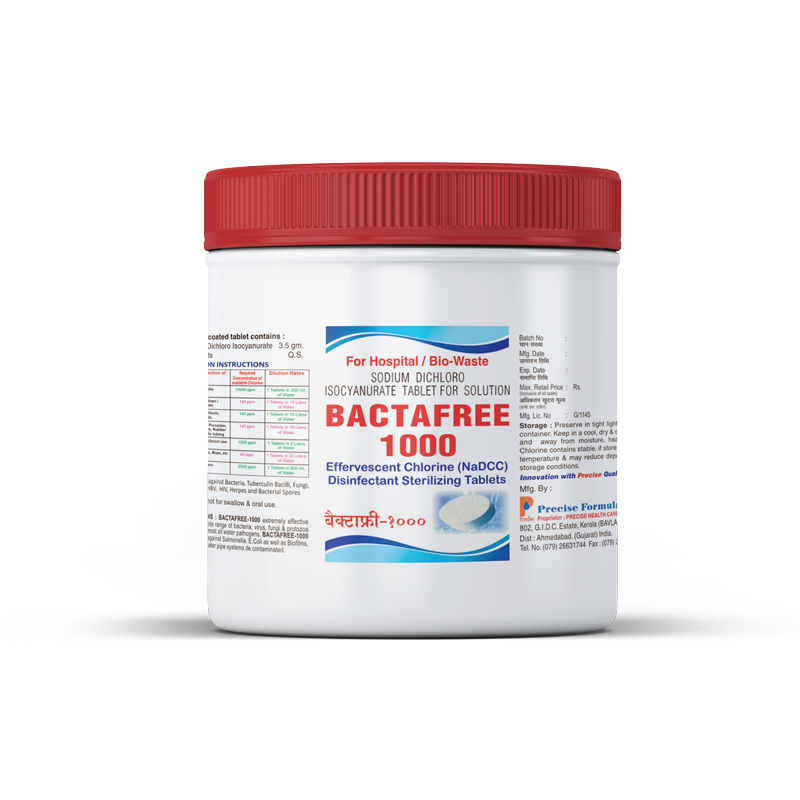 Bactafree 1000 To Disinfect & Sanitize Industrial & Large Areas